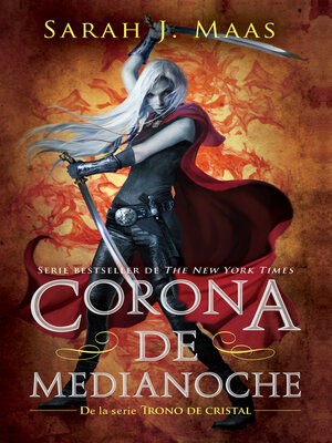 cover image of Corona de medianoche (Trono de Cristal 2)